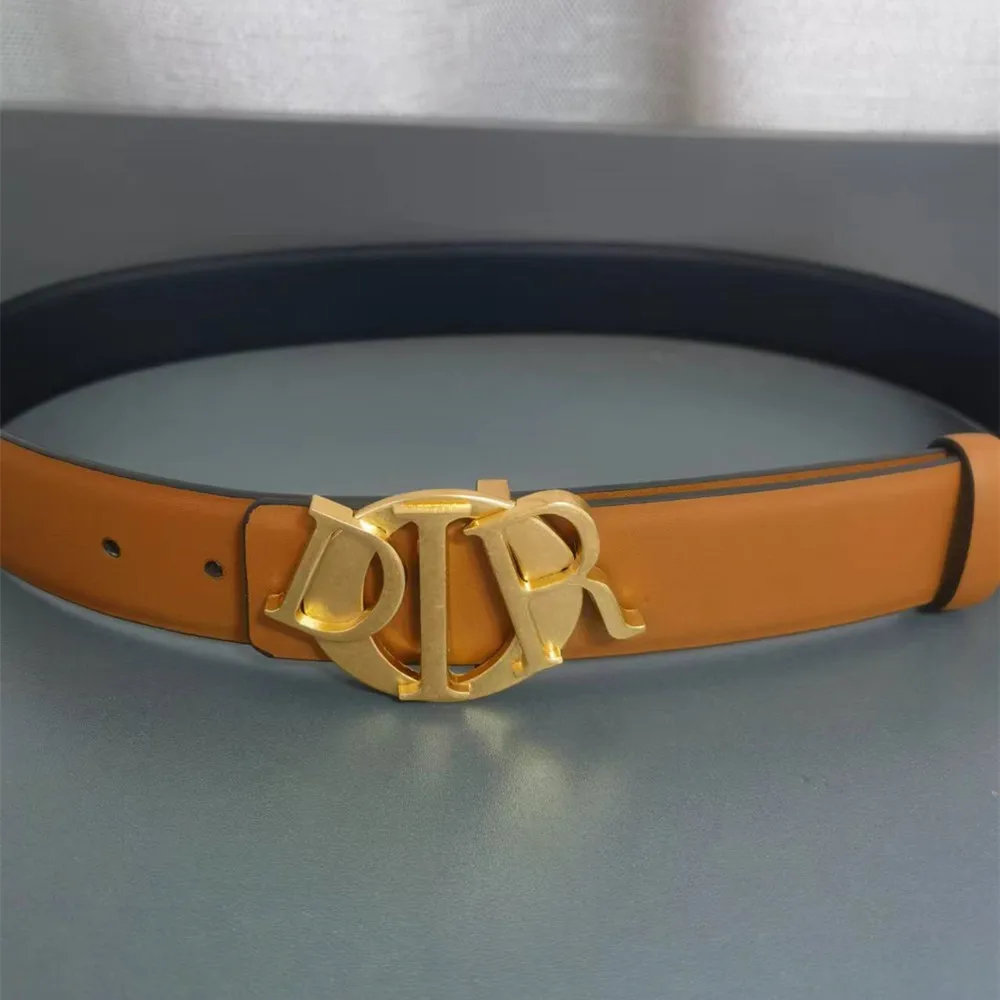 Ceinture Réversible en Cuir group pour Femme et Fille, Accessoire de 4cm de Large, pour Robe de Soirée