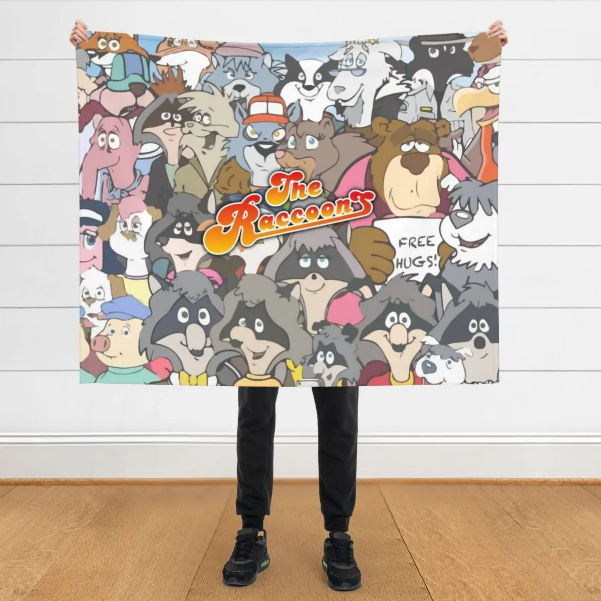 

The Raccoons Throw Blanket Soft Plush warm winter blankets ands Blankets