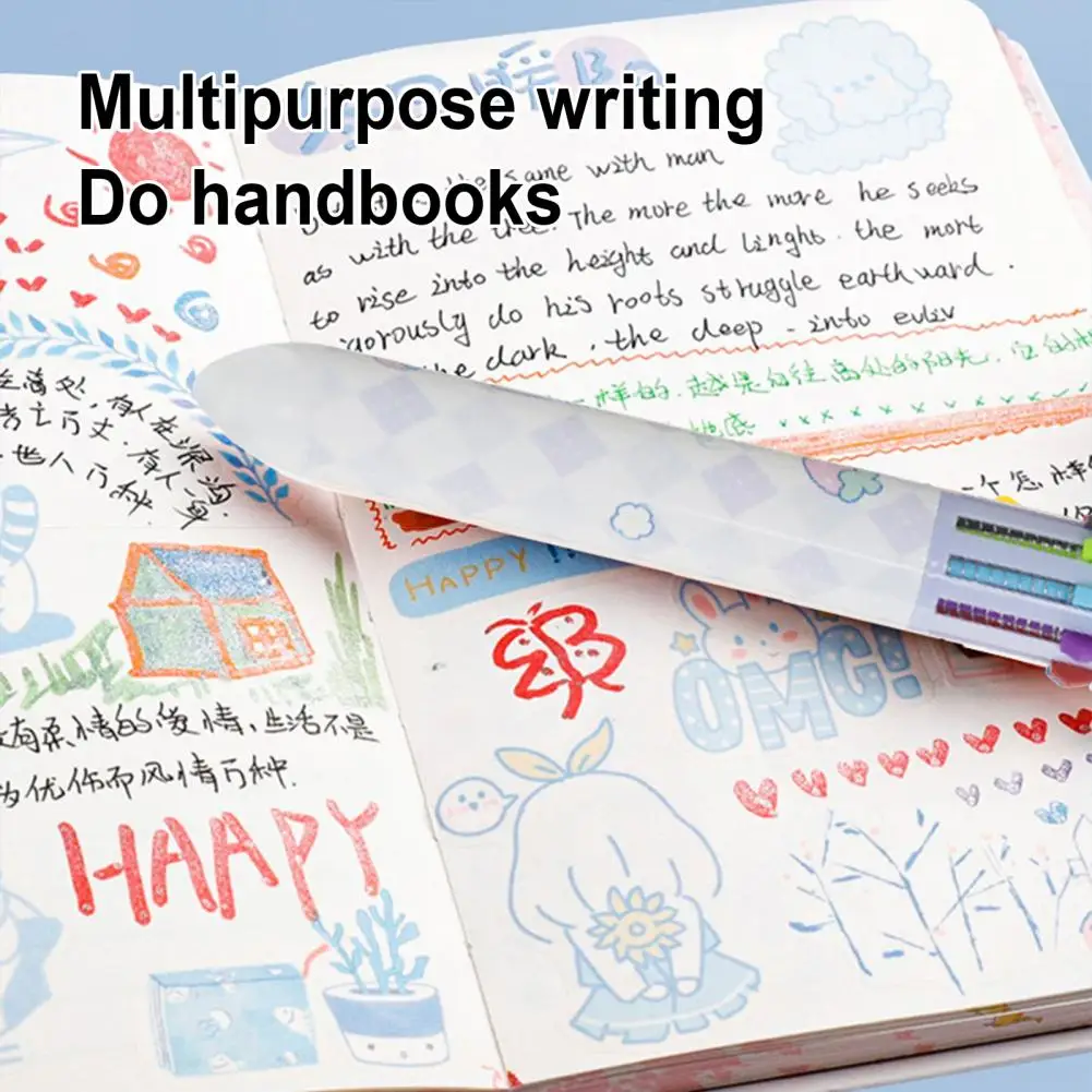 Smooth Writing Lightweight Cartoon Bear Ten-color Stationery Color Pen School Supplies