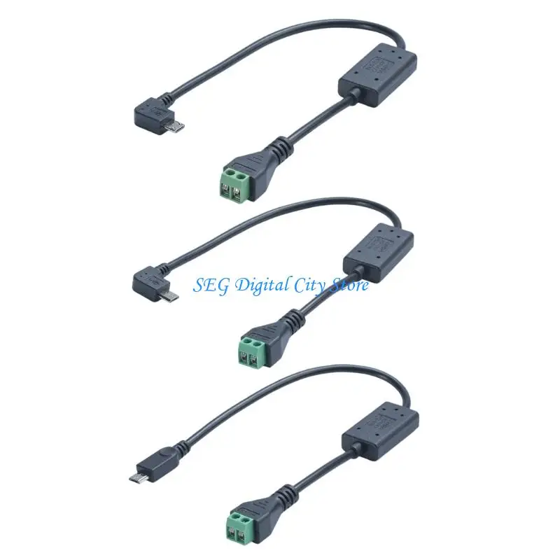 

U75B Universal DC5V 25V To USB 5Pin 5V Power Adapter Cable With Overcurrent And Short Circuits Protections