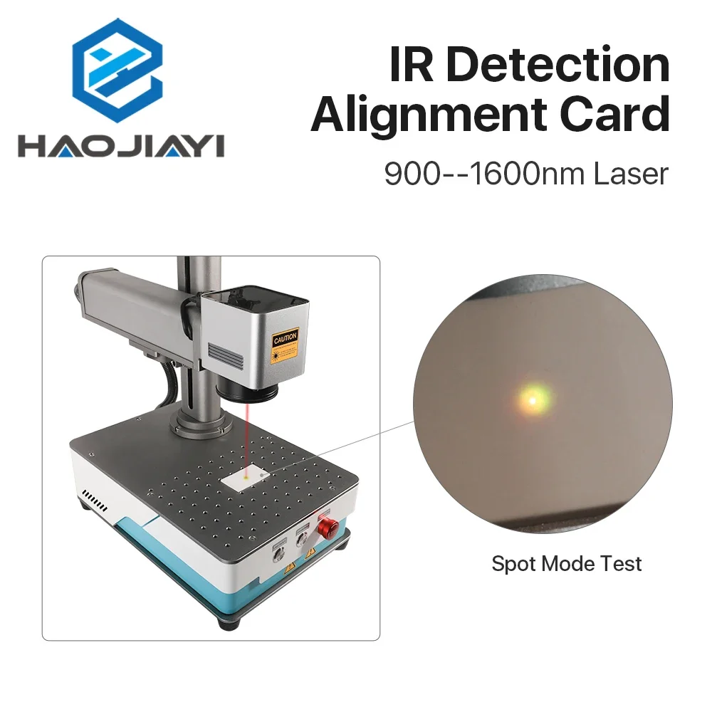 IR Detection Alignment Card 900-1600nm Fiber Calibrator Ceramic Plate Infrared Dimmer Visualizer for Some Laser Machine