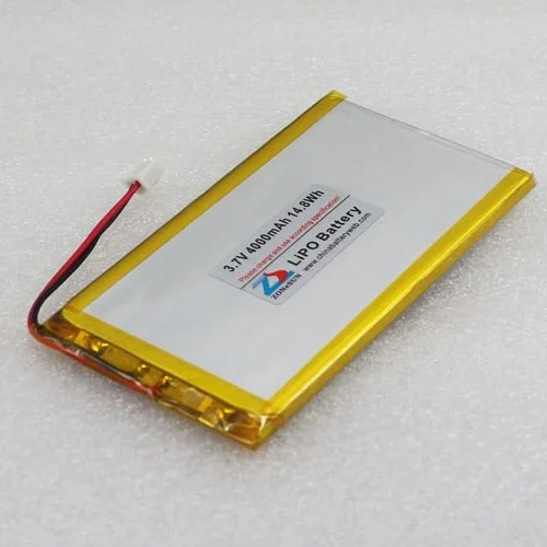 In the shipping core 4000mAh 3657122 3.7V lithium polymer battery 3557120 flat machine learning Rechargeable Li-ion Cell