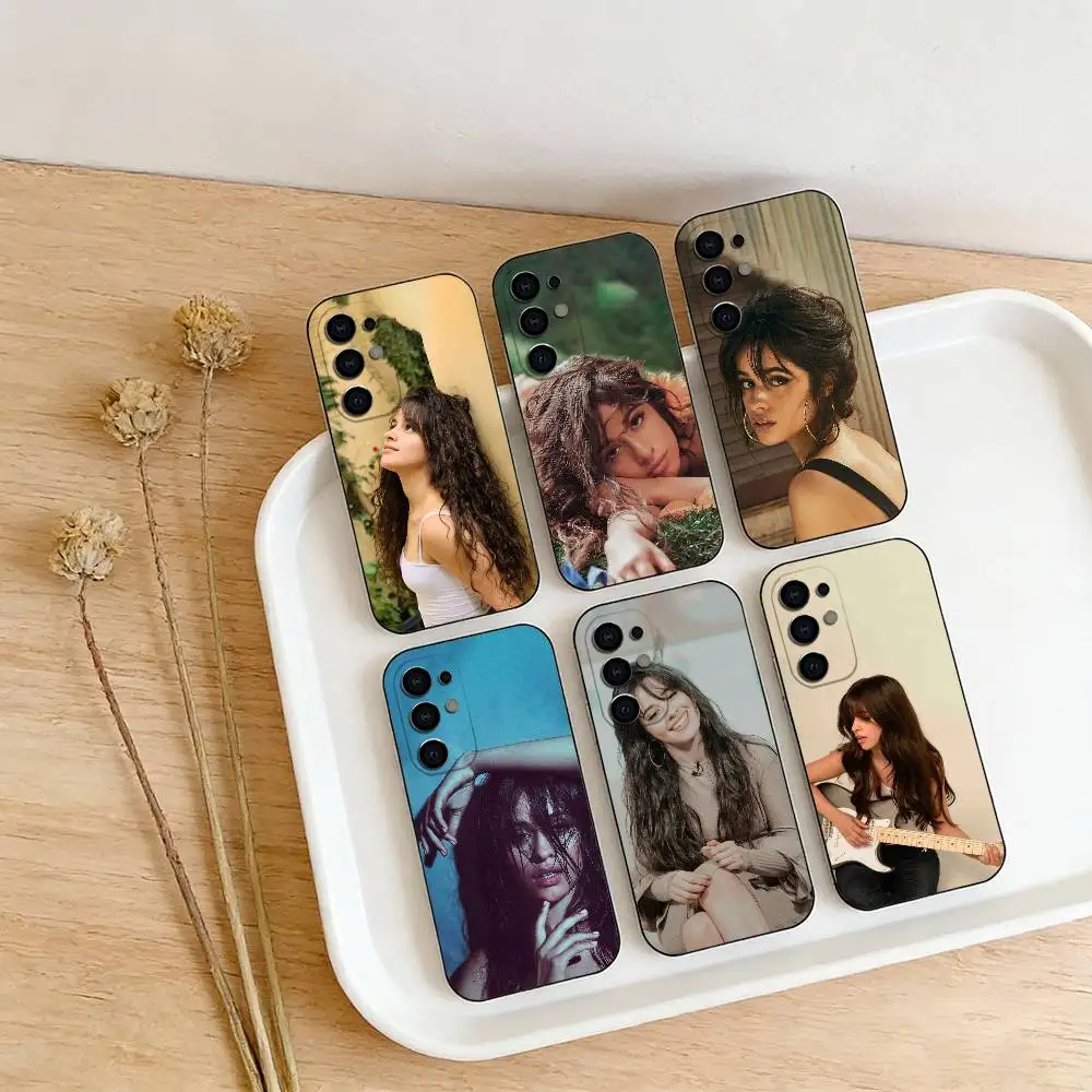 

C-Camila C-Cabello Cxoxo singer Phone Case For Samsung S25,S24,S21,S22,S23,S30,Ultra,S20,Plus,Fe,Lite Black Shell