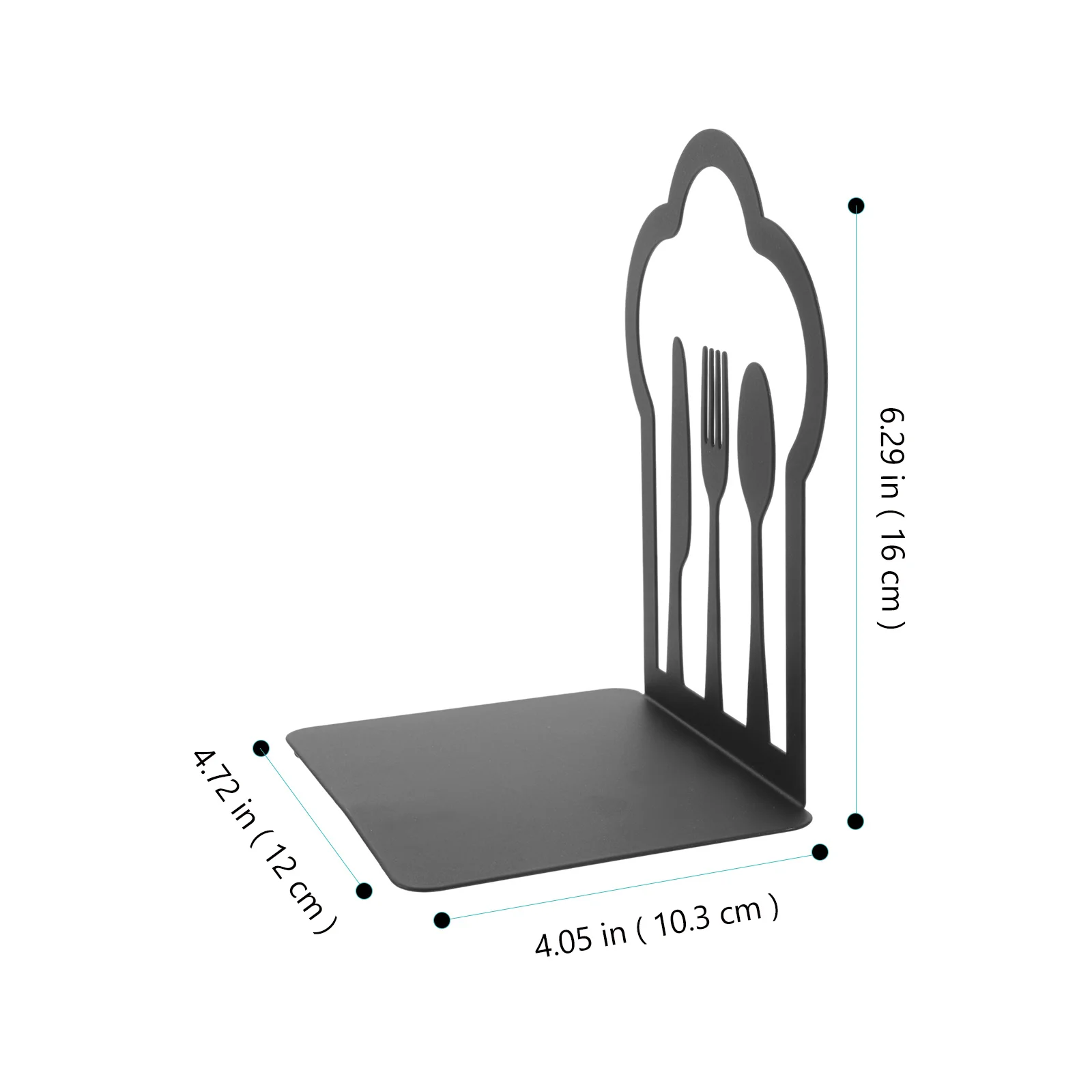 Exquisitas sujetalibros de hierro, organizador de libros multifunción, soportes decorativos para libros pesados, sujetalibros para libros pesados, 2 uds.