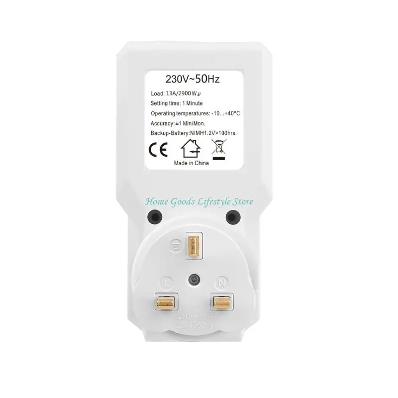E74E Energy Efficient British Power Regulator with Visible Display & Easy Operation