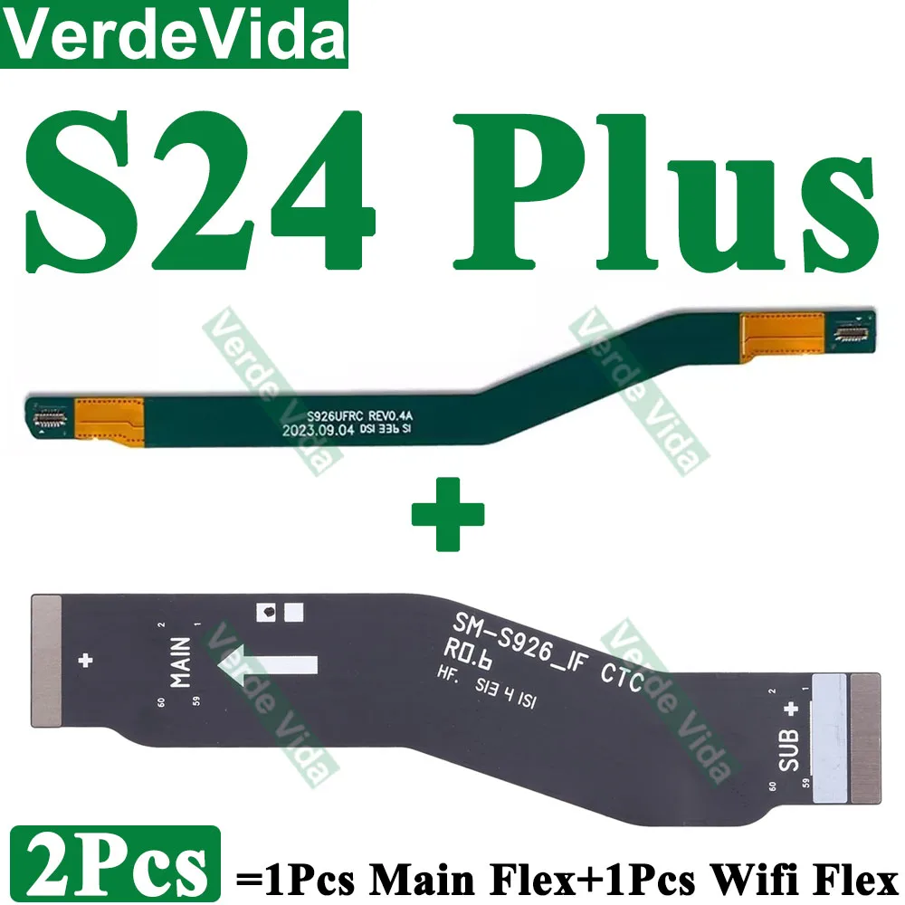 2Pcs WIFI Signal + Main Board Cable Connector For Samsung S24 S23 S22 Ultra S21 S20 Plus S20+ S21U S22Ultra S21FE Motherboard image 3