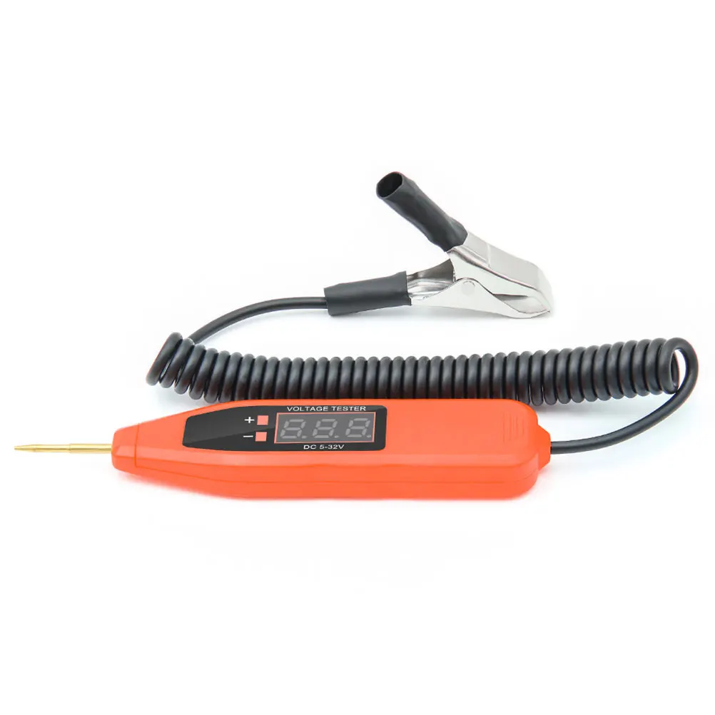 

Digital Voltage Tester 12v Circuit Probe Car Maintenance Pencil Automotive Fuse Checker Electric Devices ABS Material Durability