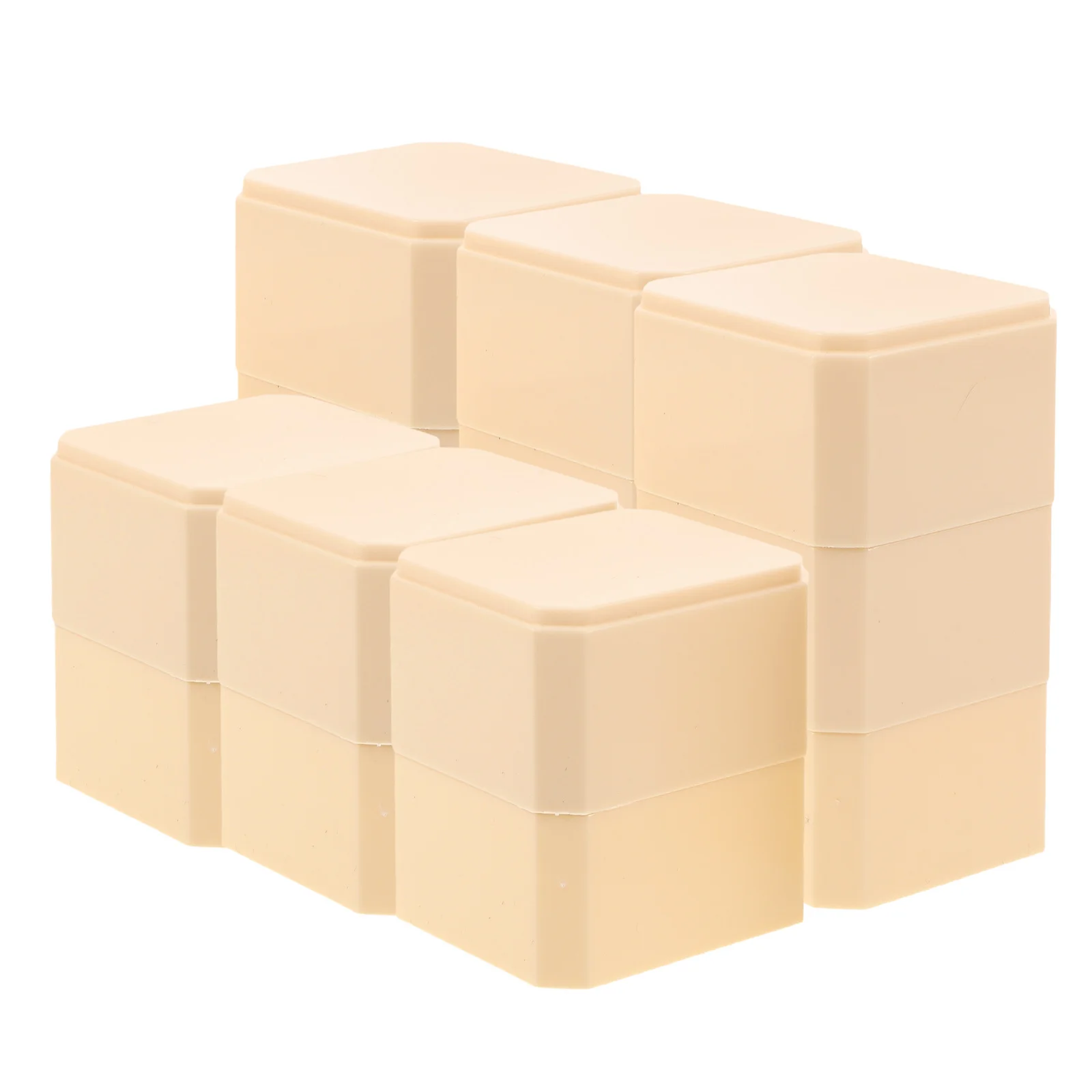 

15Pcs Display Box Pad Stable Support Base Anti-Slip for Miniature Figures Plastic Organizer Stand Easy Installation