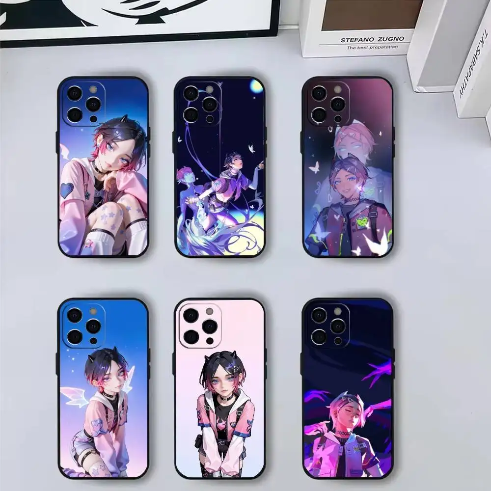 

Controller C-Clove V-Valorant-S Phone Case Silicone Soft For IPhone 17 16 15 14 13 12 11 X XR Plus Pro Max Plus