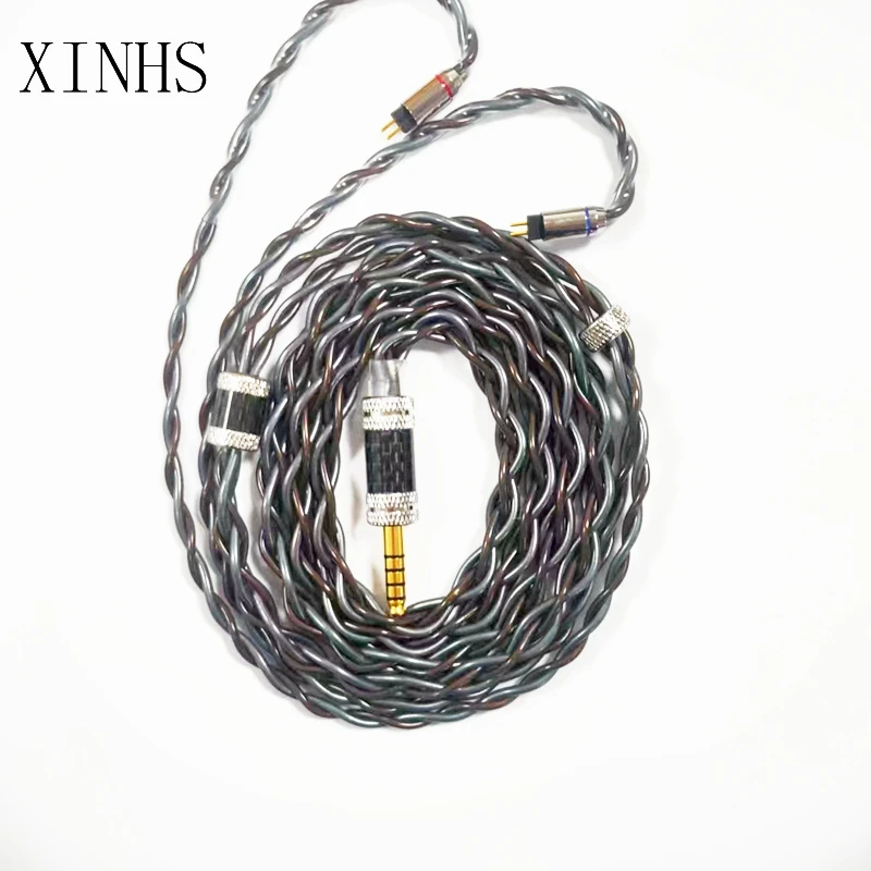 

XINHS D24 4-core zinc copper alloy oil immersed HIFI earphone cable