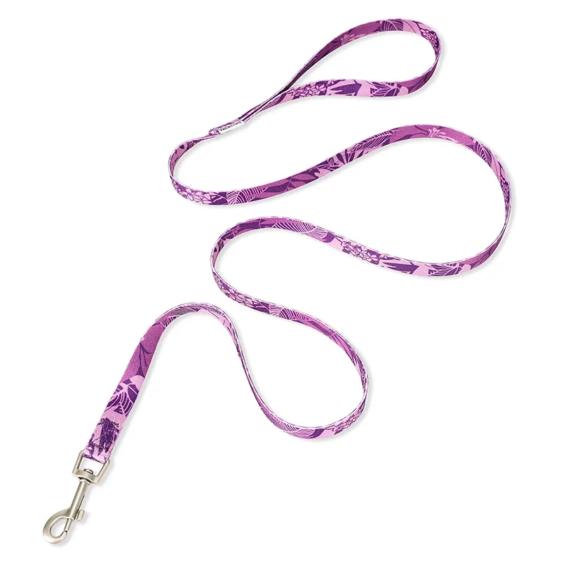 Winhyepet Bloemenprint Huisdier Aangelijnd 120CM Mode Duurzaam Kitten Etnische Stijl Huisdier Wandelen Drag Pull Leash voor Puupy, Kat