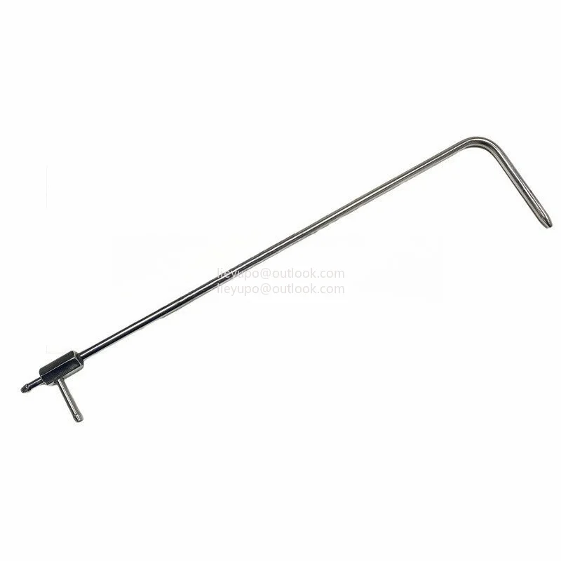 

L-shaped Pitot Tube Length 350mm 500mm 1000mm Connected To Digital Pressure Gauge To Measure Flow Rate