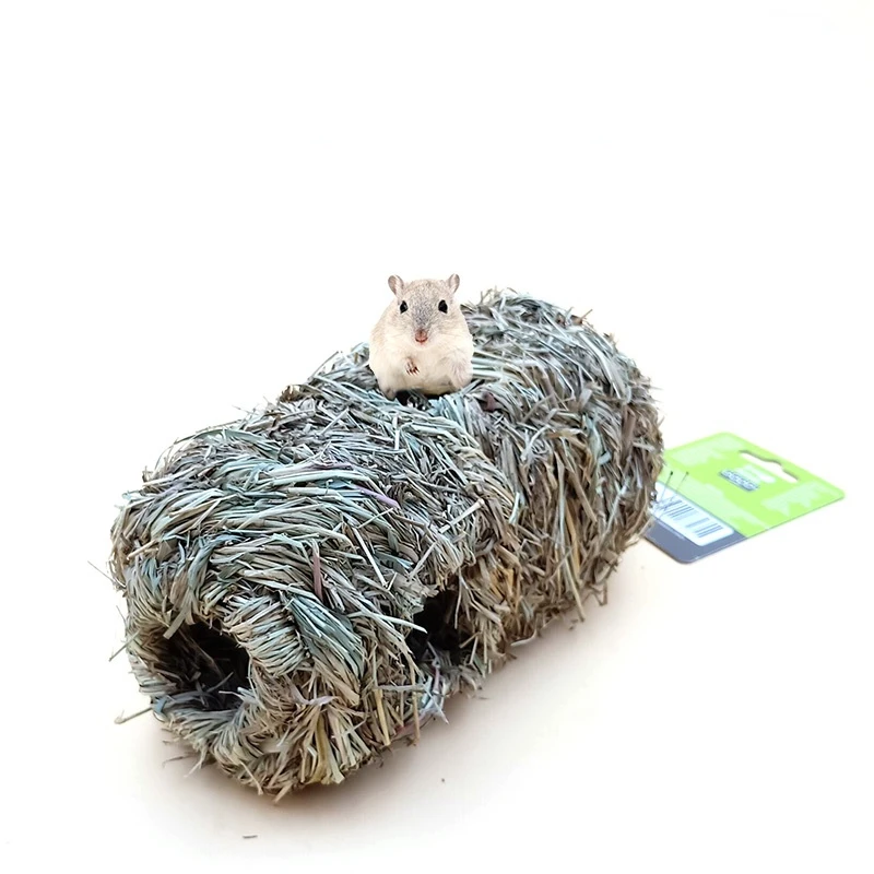 

Hamster Grass Nest Warm in Winter and Cool in Summer Small Hamster Straw Nest Warm in Winter Winter Toy for Hamster Pet Supplies