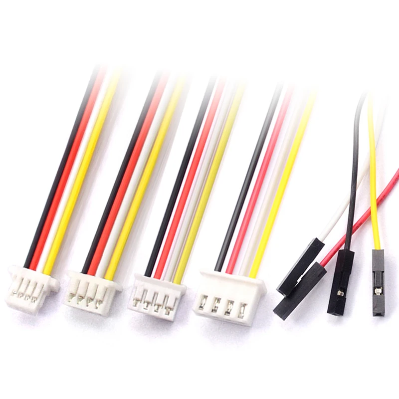 10PCS Dupont Line to SH1.0/MX1.25/ZH1.5/HY2.0/PH2.0/XH2.54 Cable 1P Female 2/3/4/5/6/P 20CM  26AWG 28AWG Jumper Wire