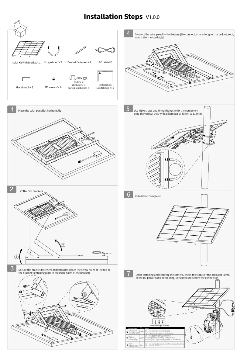 Panel Systems    Camera   With Wind Turbine Off-grid  System for cctv 