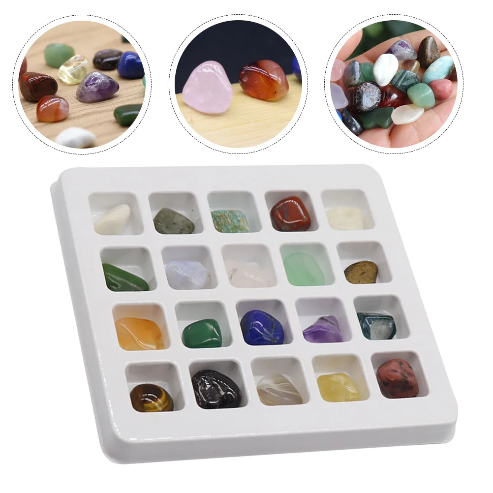 Natural Crystal Stone Collection Mineral Specimens Teaching Sample Kids Learning Toy stone specimens natural gemstone