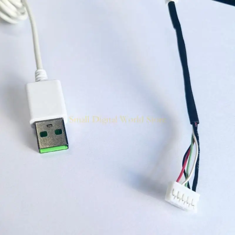 77UB USB Mouse Lines Wire Mouse Cable Repair for Deathadder Essential 6400 dpi