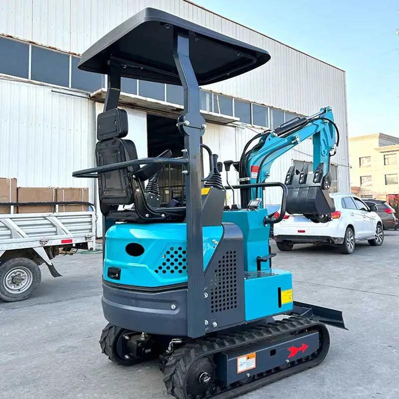 Mini Customized Digger 1.5Ton Excavator High Efficiency KUBOTA Engine for Agrucultural