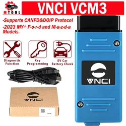 VNCI VCM3 Car Diagnostic Scanner Support CAN FD DOIP DIOP WIFI For Mazda for Ford MDI2 from 1996 to 2023 EV Car Battery Check