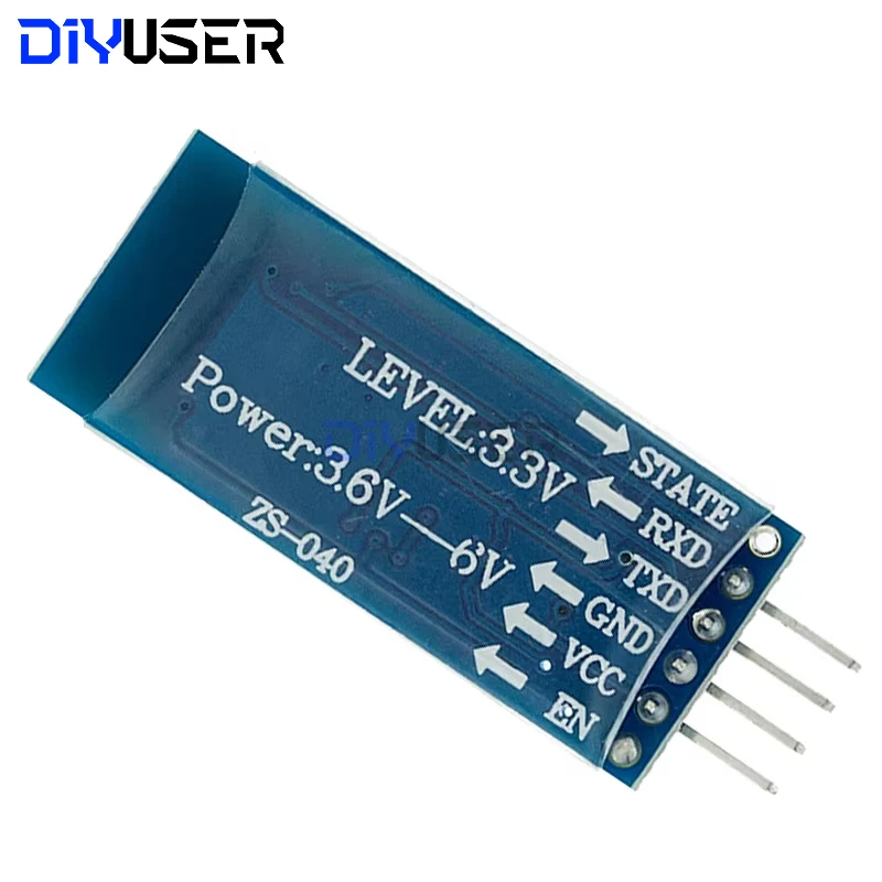 DIYUSER NEW HC-05 HC 05 hc-06 HC 06 RF Bezprzewodowy moduł nadawczo-odbiorczy Bluetooth Slave RS232 / TTL do UART konwerter i adapter — zdjęcie 3