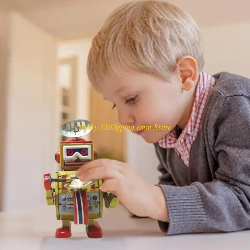 23GD Robot Drummer إنهاء لعبة مع سحر عتيقة لهواة الجمع والتشغيين