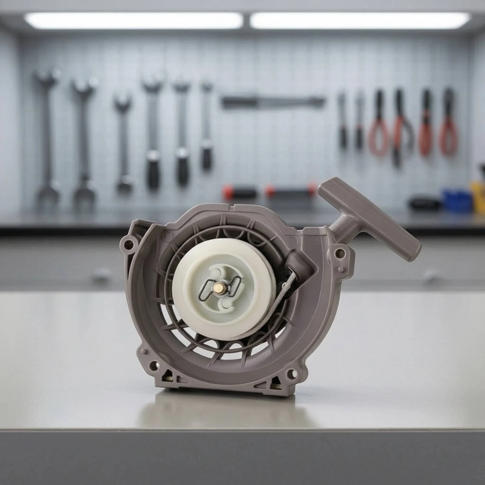 Recoil Starter Assembly Smooth Rewind Starter Parts Sturdy for Mechanics, Ground Auger, Cultivator