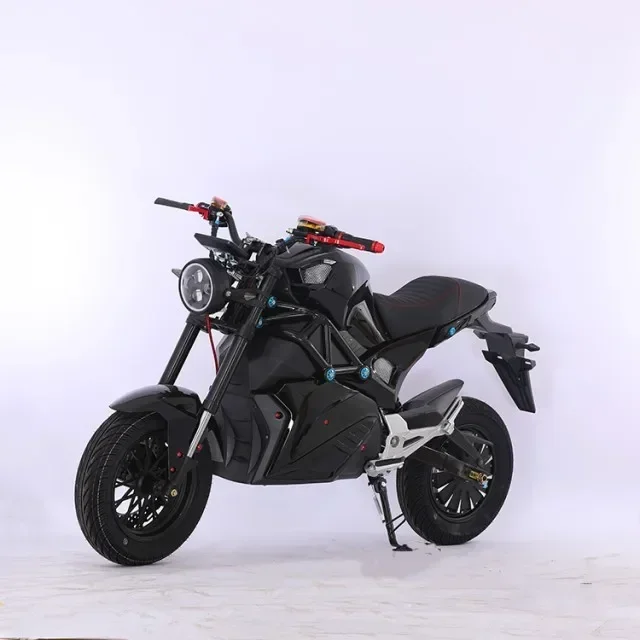 

JUFENG The Latest New Energy Lithium Battery High Speed 72v 2 Wheel Adult Electric Motorcycle 1500w 2000w High Speed Electric Sc
