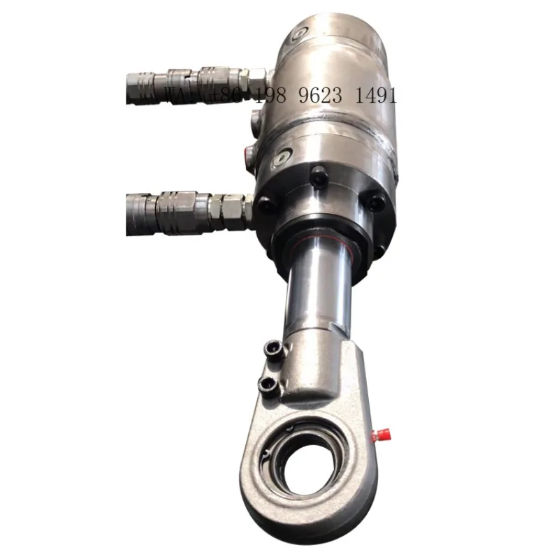 80 56-90 Buffered V-Shaped Hydraulic Cylinder Front Rear 40ES Installation High Precision Industrial Lifting Oil Cylinder