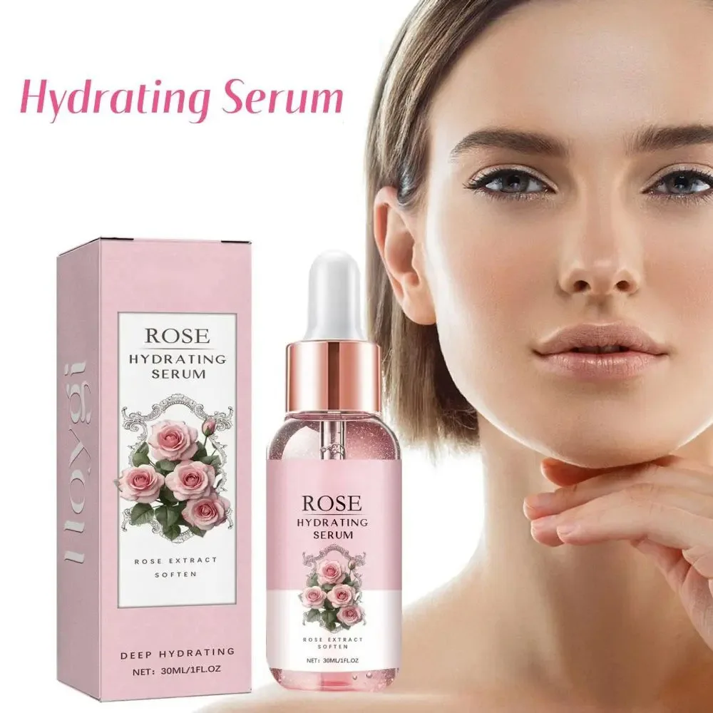 Rose Essence Moisturizing Toner Deep Hydration Long Lasting Moisturizing Cleansing Impurities Moisture Glow