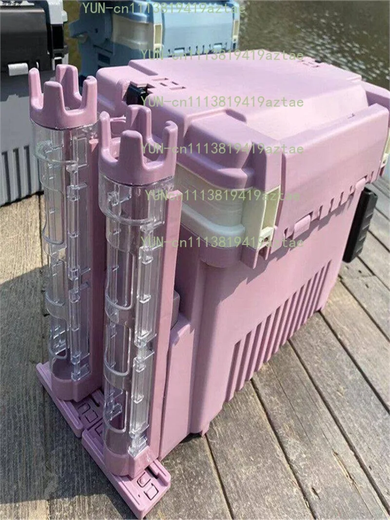 Ultra-Light Thickened Fishing Box with Rod Storage Multi-Functional Seabass Fishing Gear Can Be Sat on for Bank And Surf Fishing