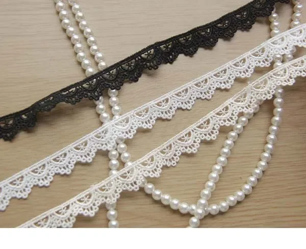 Width: 1.4cm (0.56 inch) Vintage Embroidered Trimming Lace Garment Scrapbooking Lace (ss-305)