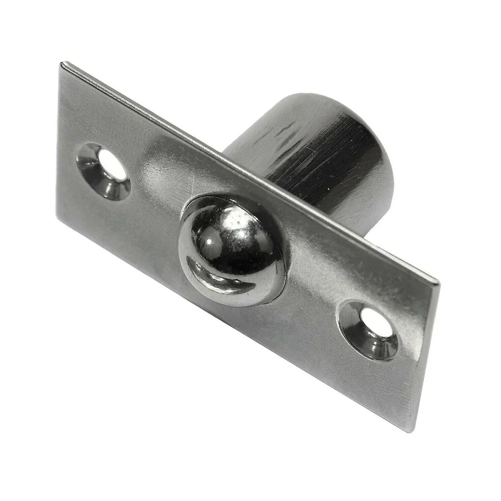 1PCS Spring Invisible Wooden Cabinet Door Bead Lock Closet Balls Catch Latch Screws Punching Installation Door Top Bead Parts