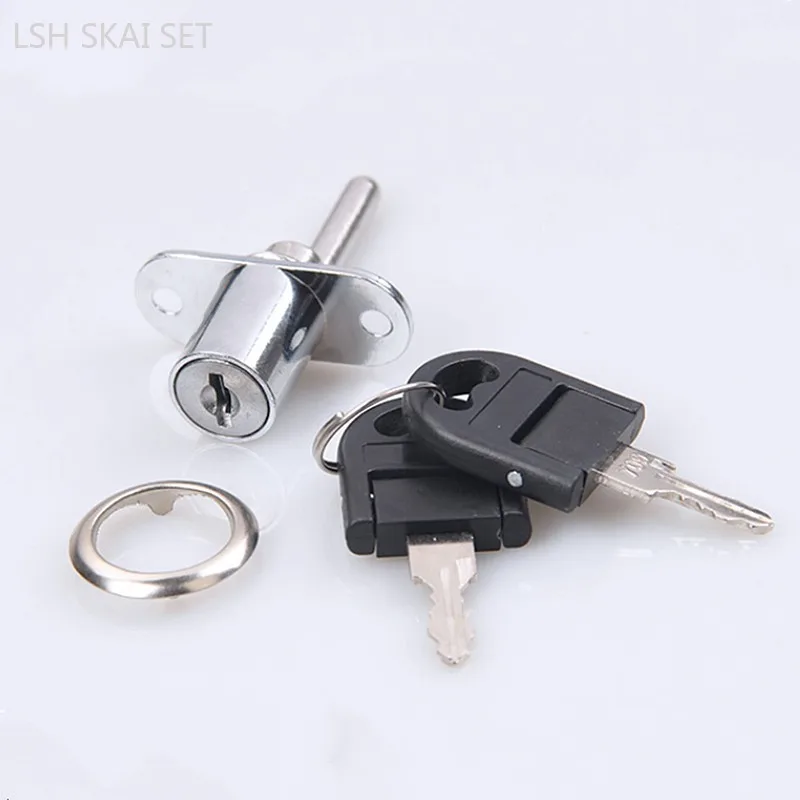 Desk Drawer Lock Zinc Alloy File Cabinet Lock with Key Vending Machine Mail Box Locker Door Lock Furniture Hardware Lockset