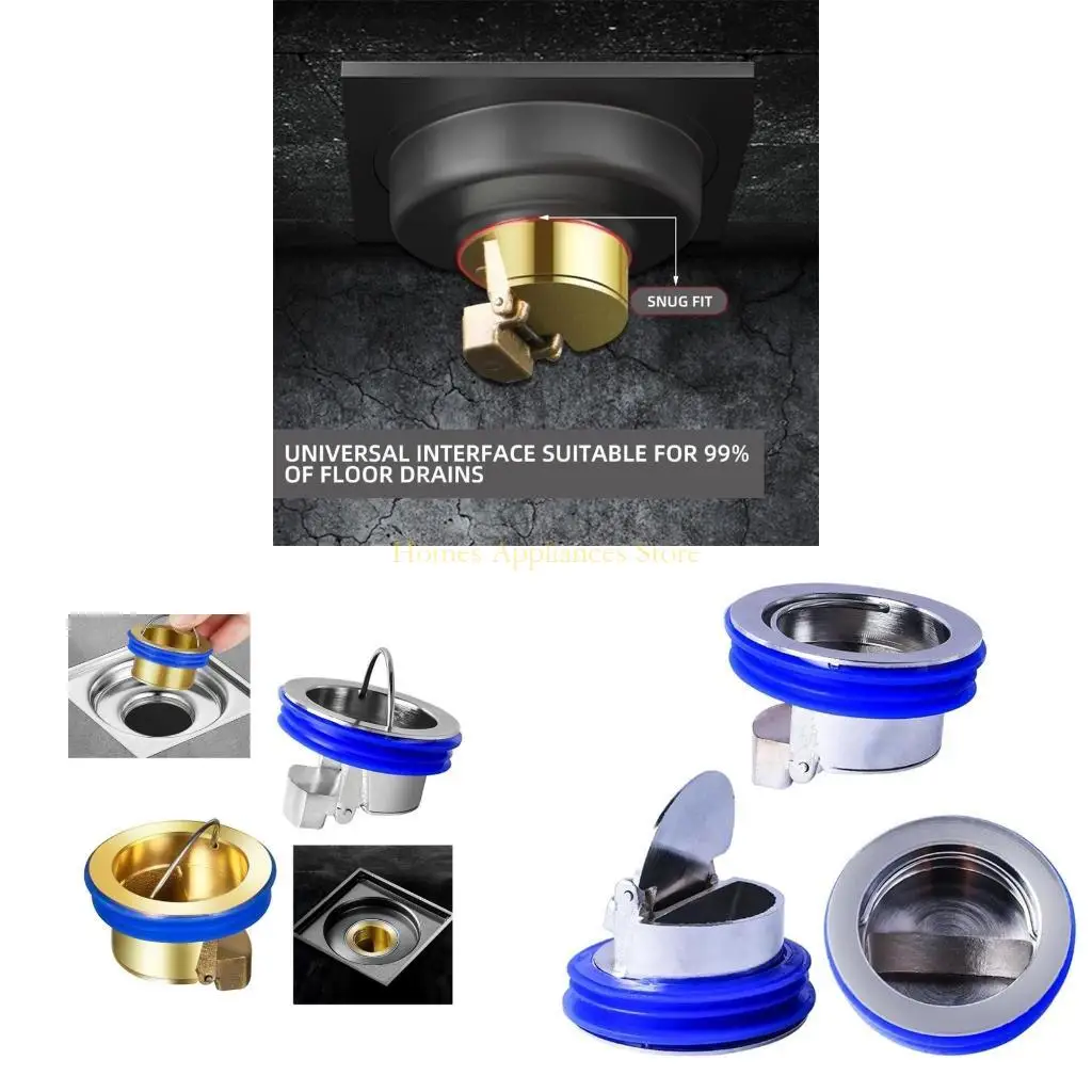 

D0AB Floor Strainer Plug Sink Large Displacement Kitchen Bathroom Water Drain Filter