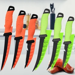 Fish Knife Stainless Steel Multifunctional Non-slip Fish Scale Scraper Household Vegetable Slicing Knife Kitchen Meat Cleaver