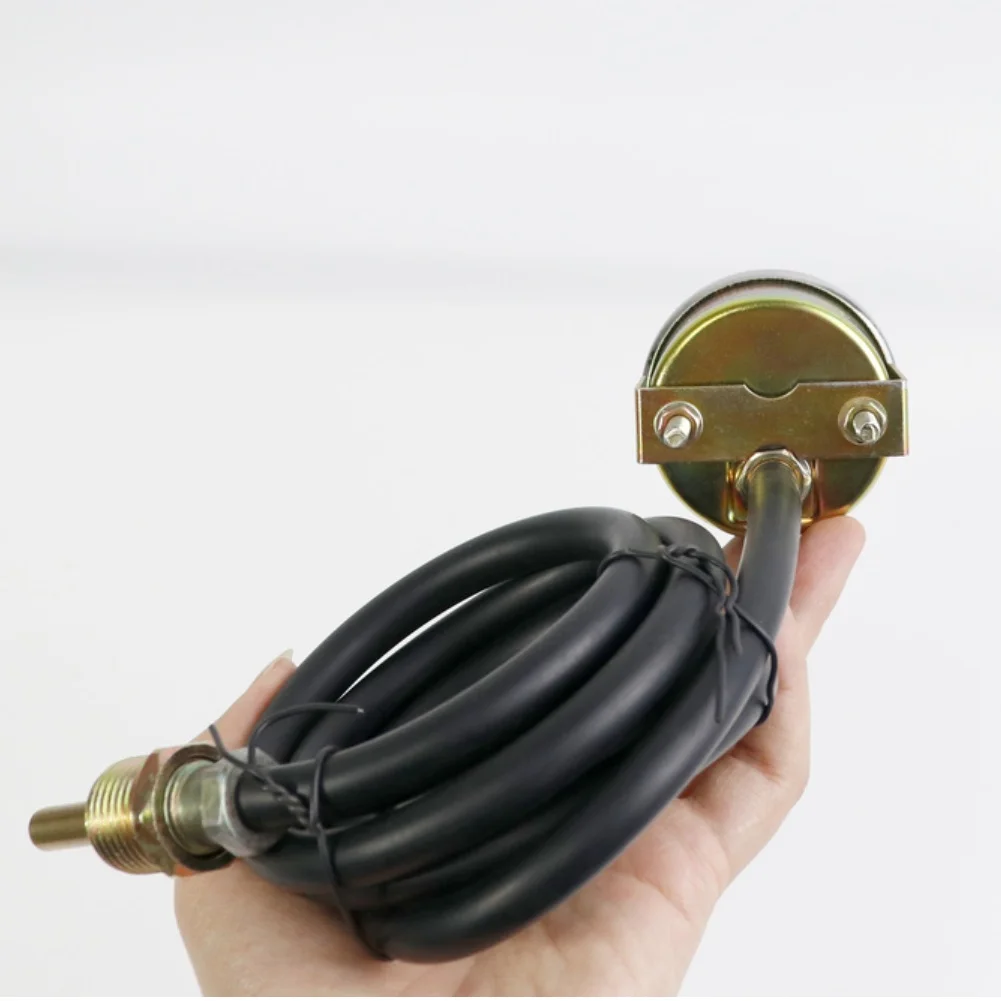 52MM Mechanical Water Temperature Indicator 12V DC Featuring 1.6M Capillary Line for Massey For Ferguson and Farm Equipment