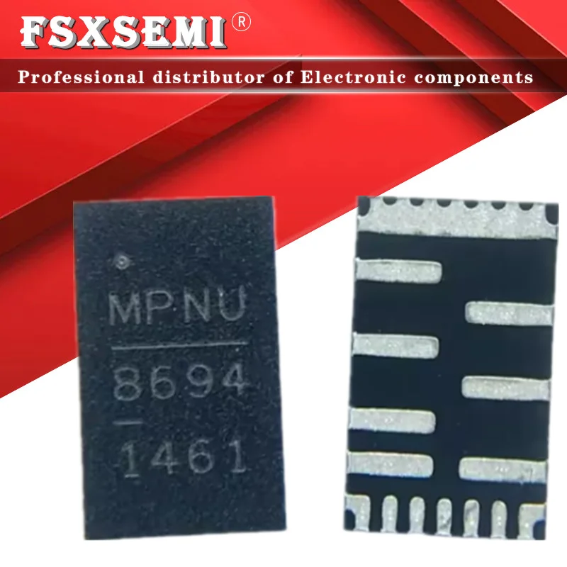 

5pcs MP86941GQVT-Z MP86941 MP8694 8694 86941 MPND MPKC MPM3 QFN Chips