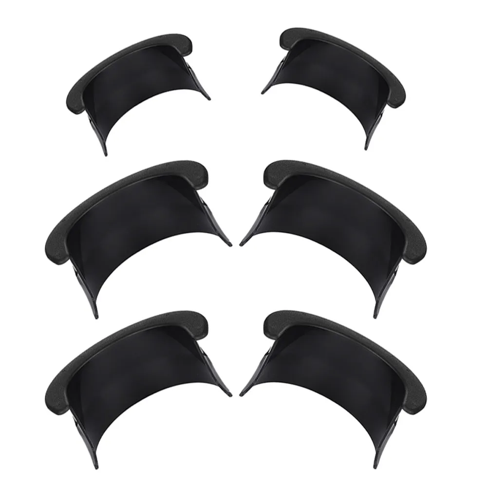 

6Pcs Pool Table Pocket Liner Set Sturdy Plastic Billiard Accessories for Pocket Repair Universal Fit Ideal for Rooms