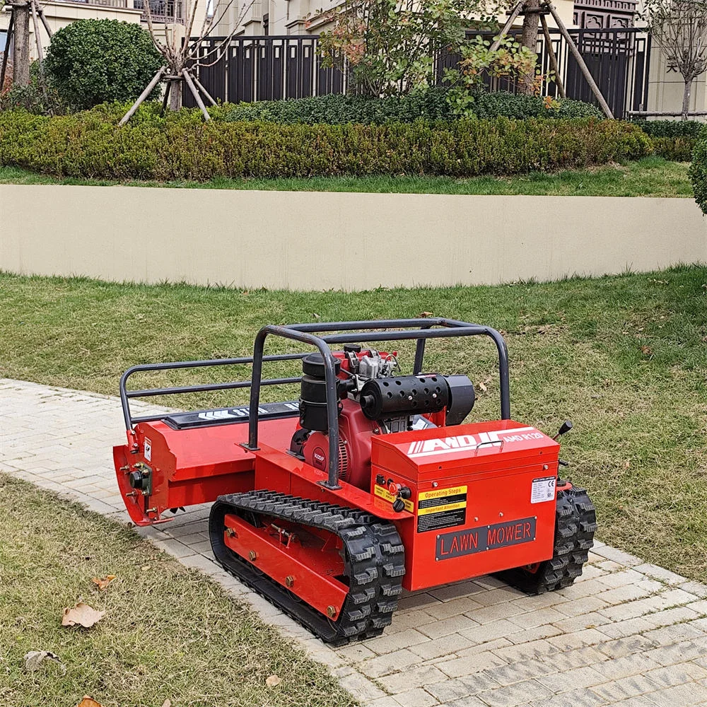 Профессиональная газонокосилка с Y-образным лезвием и дистанционным управлением, газонокосилка шириной 100 см, высокая мощность, сельскохозяйственная техника, основный двигатель, маленькая дробилка для деревьев