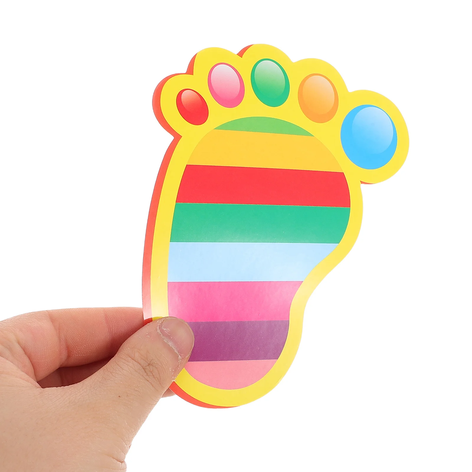 

15Pairs Removable Footprint Floor Stickers Self-Adhesive Nursery Classroom Kindergarten School Kids Playroom Decals
