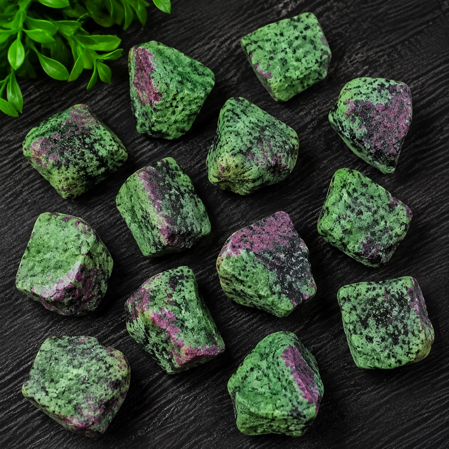 Picture 6: Natural Ruby Zoisite Rough Stone Raw Crystal Mineral Specimen Home Decor Aquarium Landscape Gemstone Collection