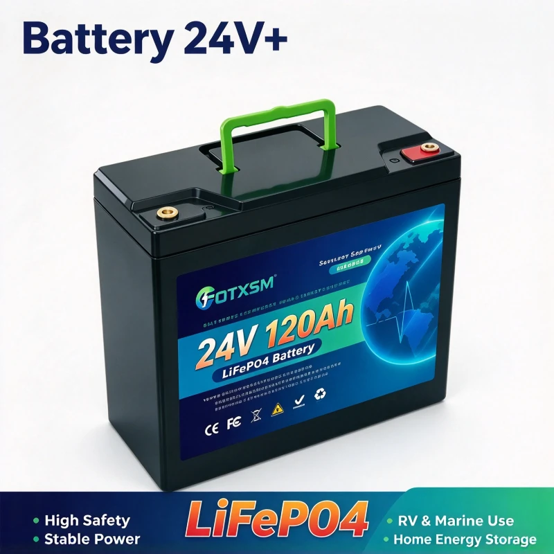 LiFePO4 Battery 24V 120Ah CY-LFP-24120, LFP120-24 Reliable Safe LiFePO4 Battery, Overheat Protection Power Supply For Camper Van