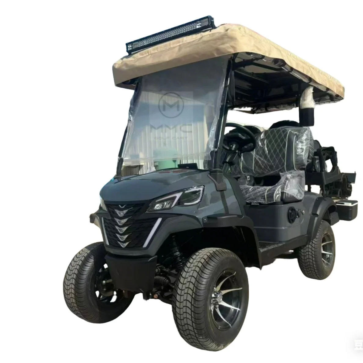 

Factory Price Wholesale Adult Club Electric Car 60V 48V 4kw 2 Seat Electric Golf Cart New Energy Off Road Hunting Buggy
