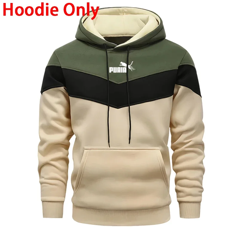 Men's Set/Hoodie/Pants 2026 Autumn Winter Daily Casual Fashion Sportswear Hooded Sweatshirt & Sweatpants Outdoor Jogging Outfits view 6