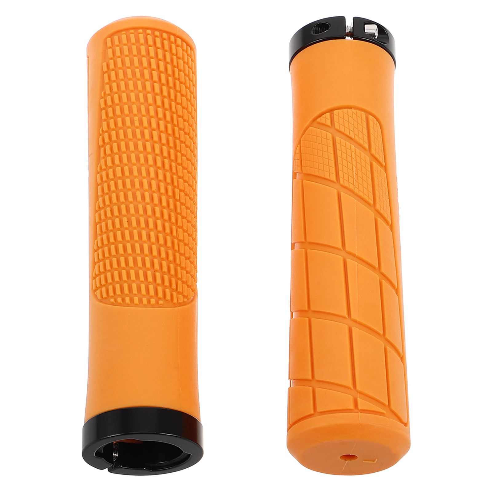 

Bicycle Grips Rubber Handlebar Comfortable Nonslip Cruiser Horns Bike Ergonomic Shock Absorption Longlasting Fits Mountain Road