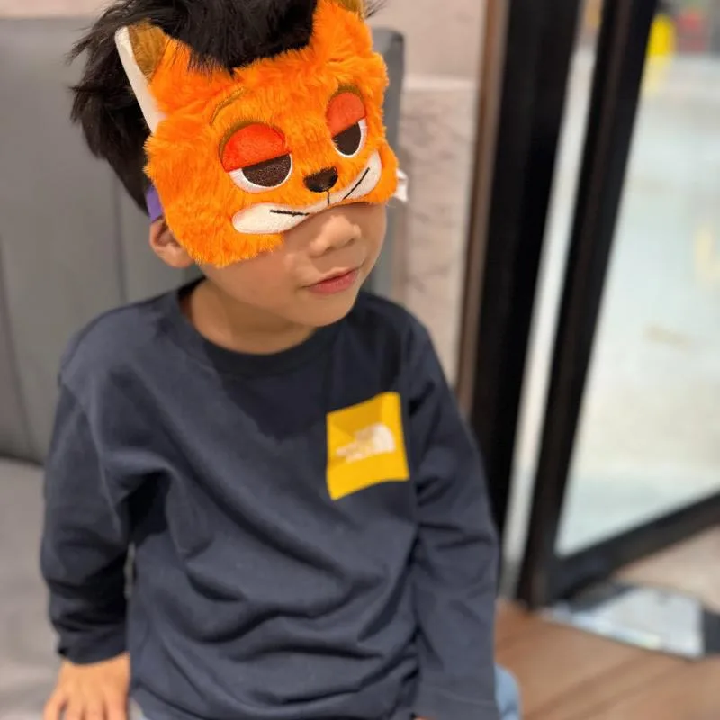 لطيف 3D الكرتون قناع العين زوجين نمط قناع العين النوم قناع العين حزام قابل للتعديل هدية عيد الميلاد رائعة #4