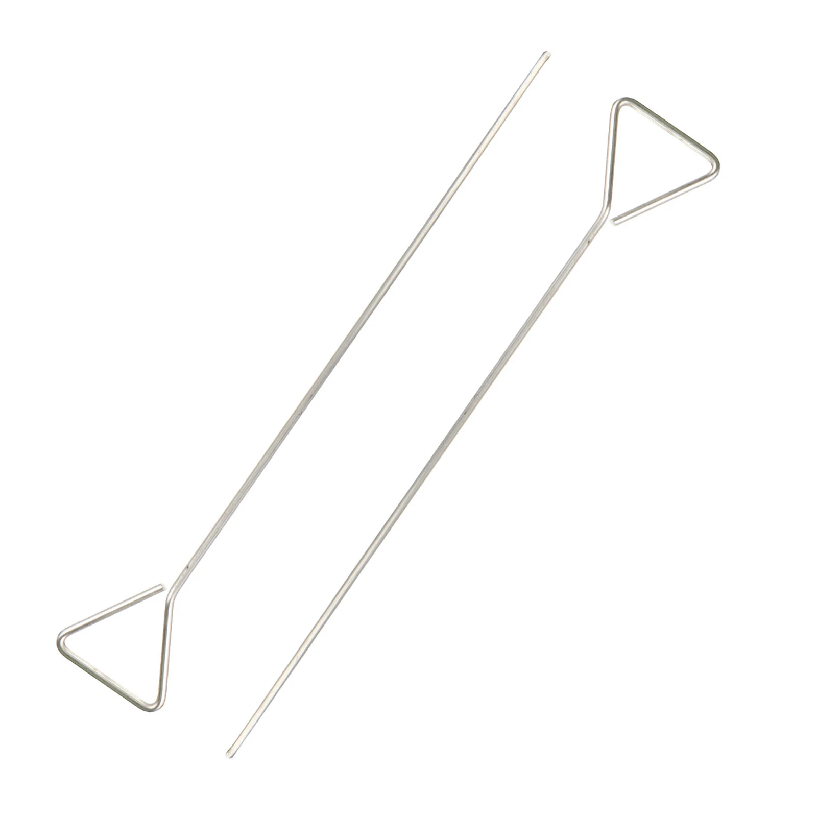 

2pcs Stainless Steel Spreading For Laboratory Cell Culture Coating Rod Smooth Surface Tools Golden Metal