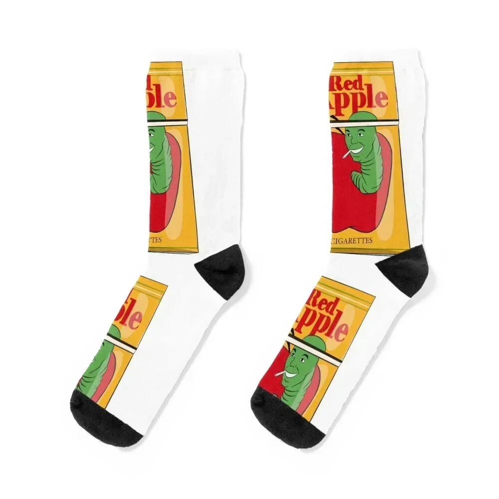 

Red Apple Cigarettes Socks Climbing designer Stockings gift Women Socks Men's