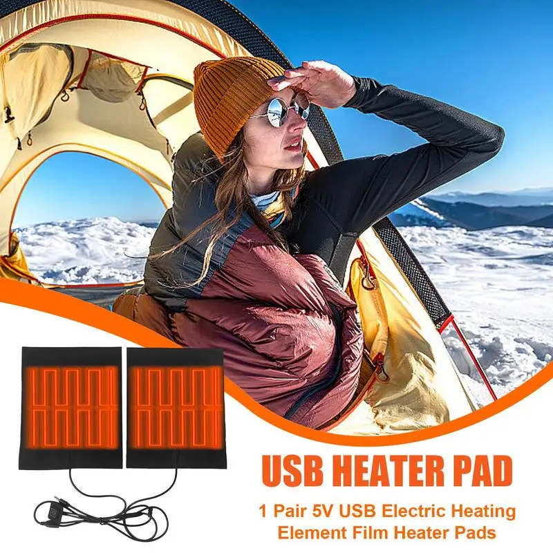 Siliconen Verwarming Pad Verwarmde Matten Verwarming Pads Thermische Stoel Pad Wasbaar Usb Waterdichte Temperaturen Thermische Pad Voor Koude