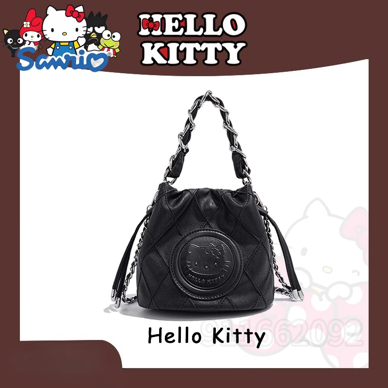 

Sanrio Hello Kitty New Mini Women's Handbag Luxury Brand Original Fashion Women's Shoulder Bag Cartoon Casual Mini Women's Bag